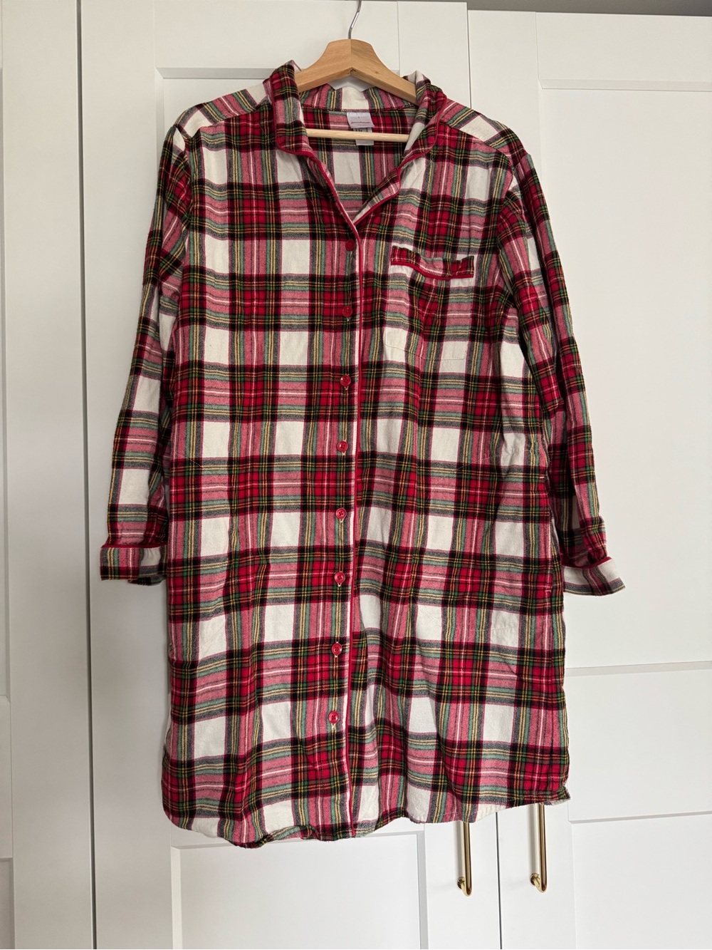 Hanna Andersson Flannel Nightgown | Size Large